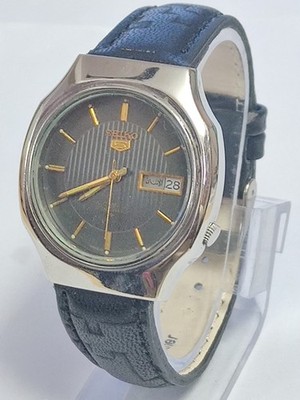 Vintage Seiko Automatic Date Day Dial Wrist Watch   EM18-E18-S