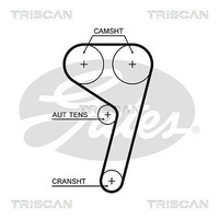 Triscan Zahnriemen U.A. FüR Ford, Mazda, Volvo