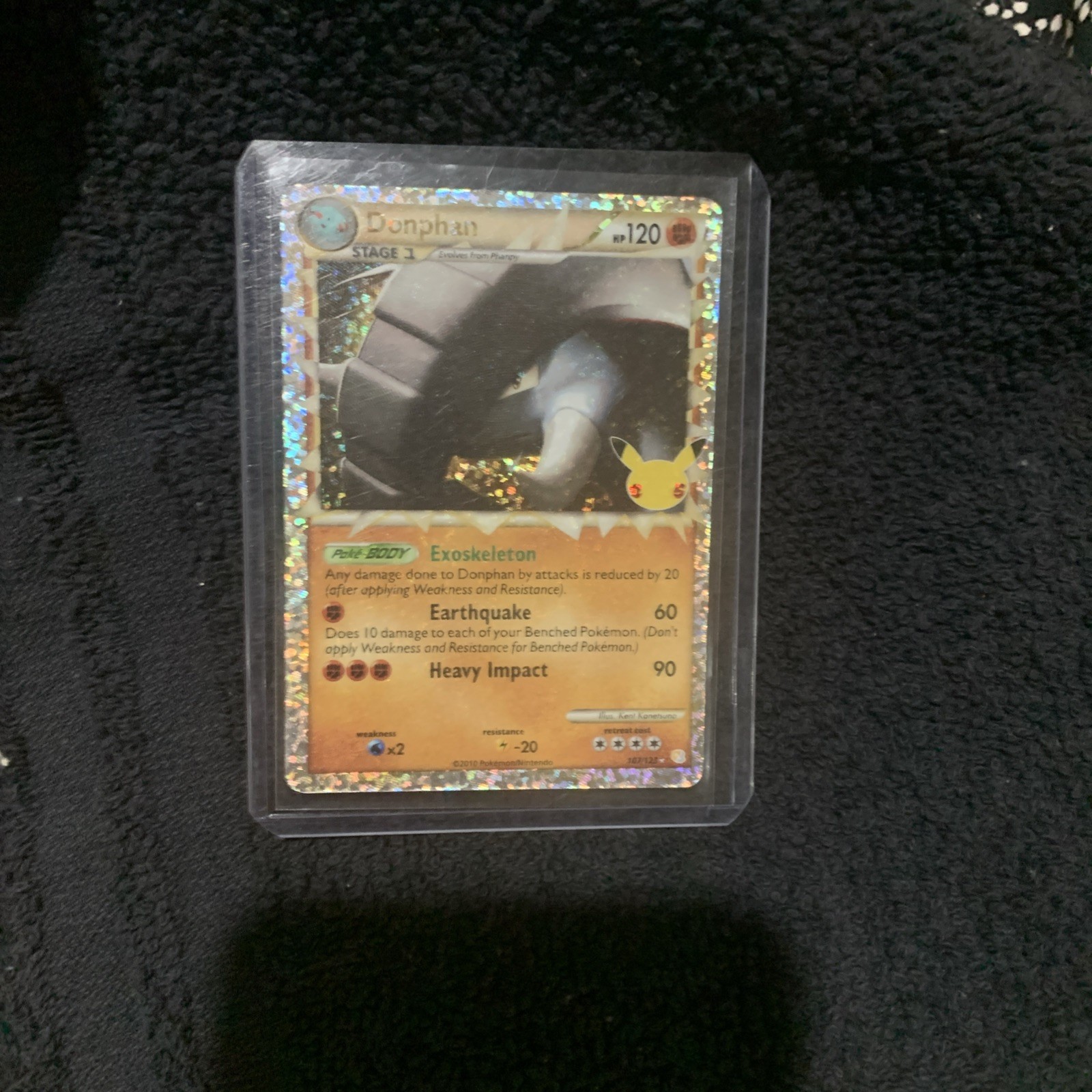 Pokémon TCG Donphan Classic Collection Holo Ultra Card 107/123