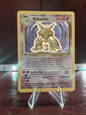 Pokémon TCG Alakazam Base Set 1/102 Holo  Wizards Base Set Copyright Holo Rare on eBay