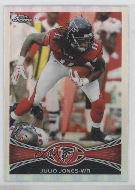 2012 Topps Chrome Refractor Julio Jones #217 0u66