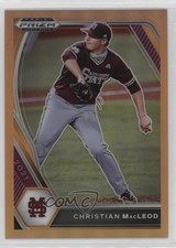 2021 Panini Prizm Draft Picks Neon Orange 49/50 Christian Macleod #PDP159 0y5l