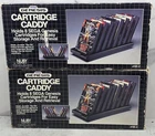 Lot of Two (2) Vintage Nuby Sega Genesis 8-Cartridge Caddies New Old Stock