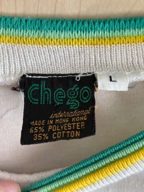 Vintage Chego International T-shirt Youth Large / Womens Small Splash Print - Image 3 of 4