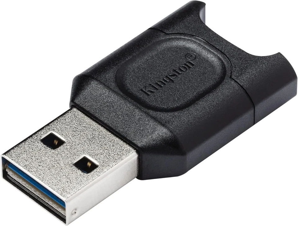 Kingston MobileLite Plus USB 3.2 microSDHC/SDXC UHS-II Card Reader Black - Image 2 of 4
