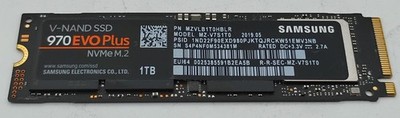 SAMSUNG  970 EVO PLUS 1TB M.2 NVMe SOLID STATE DRIVE (MZ-V7S1TO) #160438#