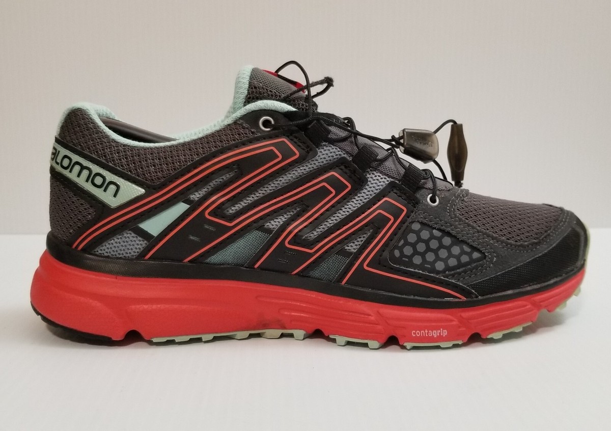 Salomon Womens X Mission 3 404738 Multicolor Lace Up Running Shoes