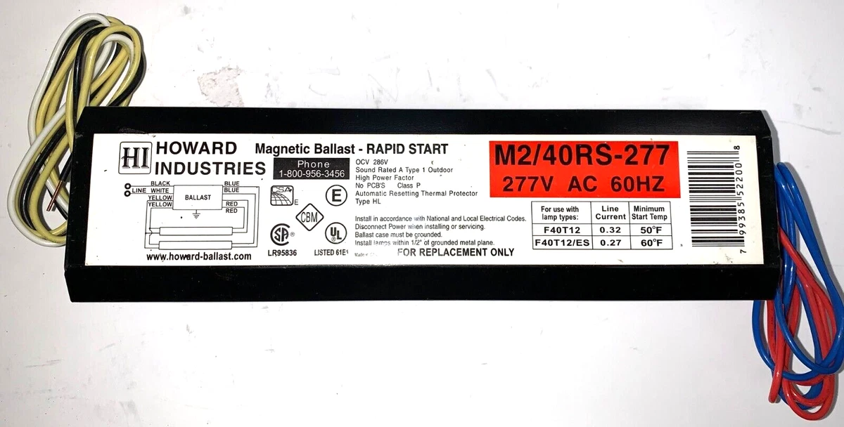 Howard ballast deals