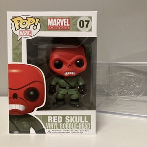 Funko Pop! Red Skull #07 Vaulted With Hard Stack | eBay
