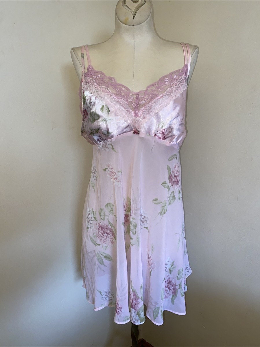 secret treasures lingerie nightgown Sleepwear Size Large