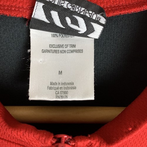 Louis Garneau Mens Medium Red Black Bike Cycling Jersey Road Trail Racing - Picture 4 of 8