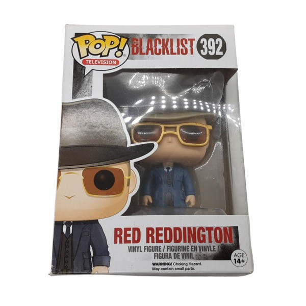 Television Pop The Blacklist Red Reddington and Elizabeth Keen Vinyl Set OF 2 Funko Bobbleheads
