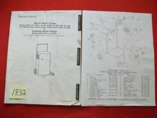 CMC AUTOMOTIVE BATTERY CHARGER ASSEMBLY & OPERATOR'S MANUAL - MULTIPLE MODEL #'S