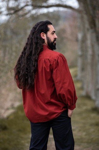 Mittelalter Ritter Pirat Larp Wikinger Hemd Rynhard Herren verschiedene Farben - Bild 25 von 41
