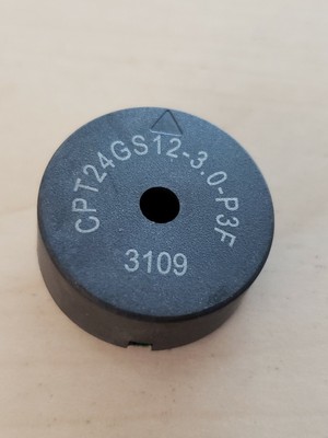 MURATA PIEZO (AUDIO) TRANSDUCERS CPT24GS12-3.0-P3 - New and Unused 1 piece