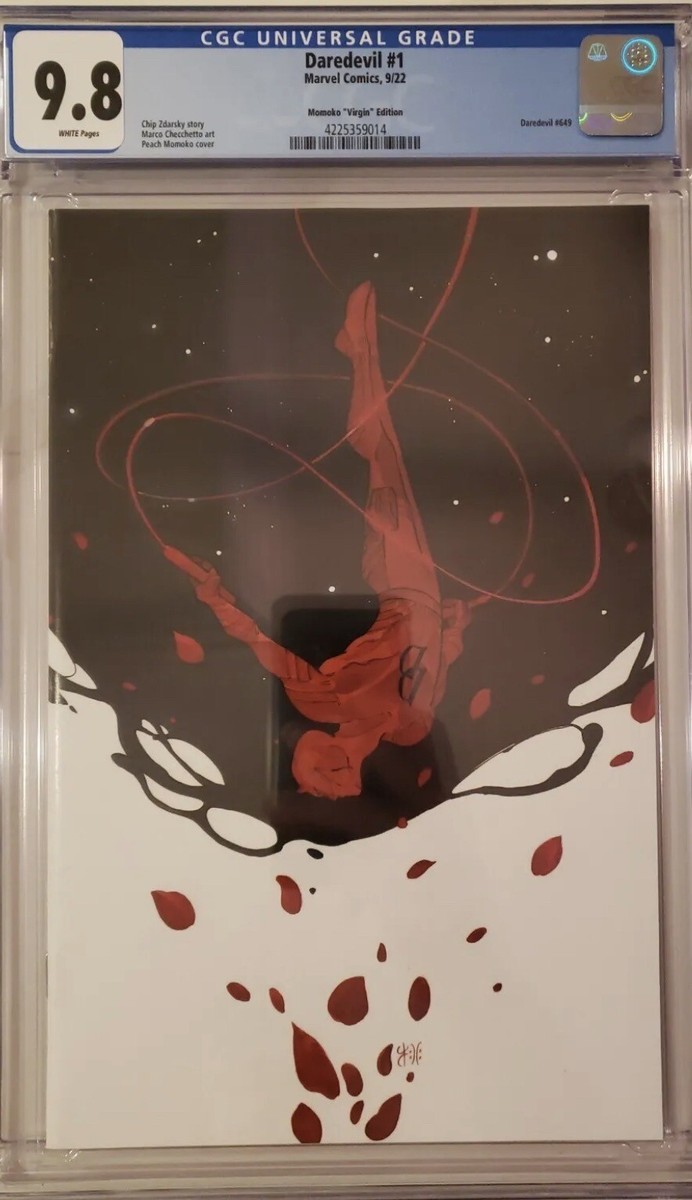 Daredevil #1 Peach Momoko 1:100 CGC 9.8! | eBay