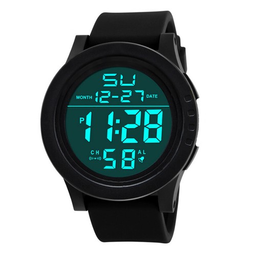 LED Waterproof Digital Quartz Fashion Watch Military Sport Men's Watch Gift - Picture 20 of 31