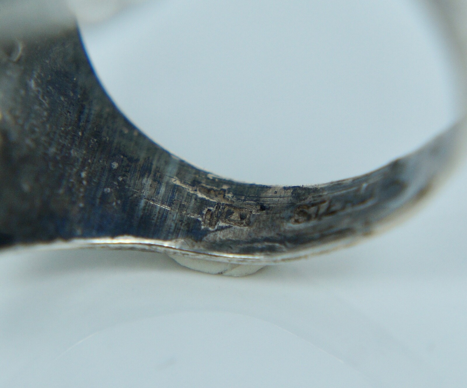 Sterling Bell Trading Post Modernist Split Band R… - image 7