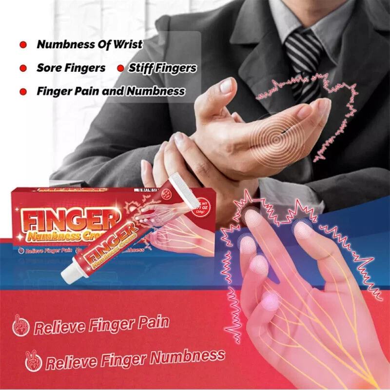 1-6X Numbness Limb Suitable for Finger Hand Foot Numb Cream Muscle Soreness 20g - Image 3 of 4