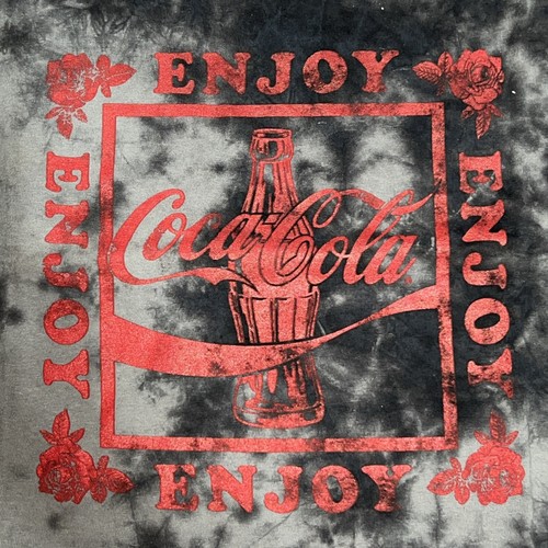 NWT Lot of (2) Juniors' Coca-Cola Red Gray Tie Dye Shirt Size XS MSRP $48 - Picture 6 of 7