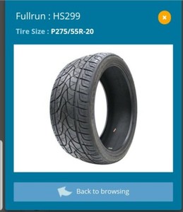 P275 55r Tires New Fullrun Tahoe Suburban Or Yukon Ebay