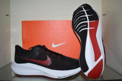 nike men's air zoom winflo 8 black red grey