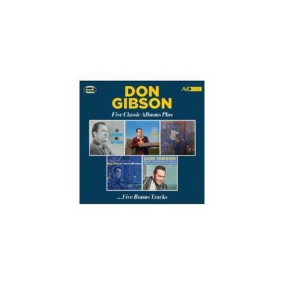 DON GIBSON: FÜNF KLASSISCHE ALBEN PLUS - CD