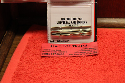170 Code 83/ 100 Universal Rail Joiners Brand New        