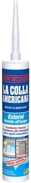 Colla Americana per Esterno Gr450 Cartuccia Tubo Saratoga