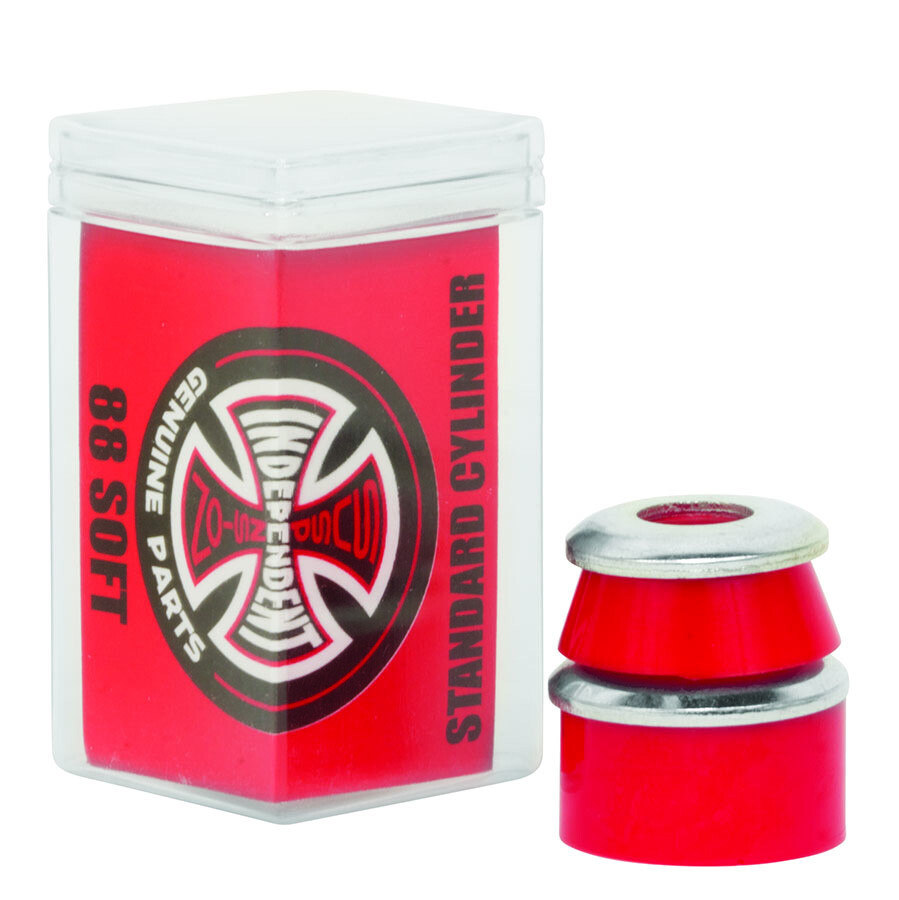 Independent Truck Bushings Standard Cylinder Cushions Soft 88a Red Skateboard