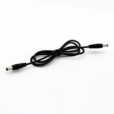 3ft DC Power 5.5mm x 2.5mm Male To Male Plug Connector CCTV Extender Cord Cable