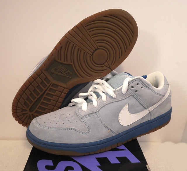 Size 8.5 - Nike SB Dunk Low Pro Border Blue 2007 for sale online | eBay