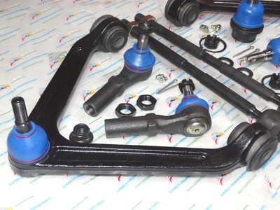 10-Piece Front Control Arm & Tie Rod End Kit For 2002-2005 Dodge Ram 1500 4x4