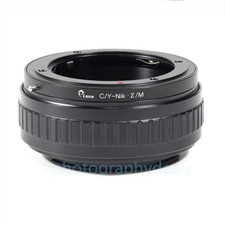 Macro Lens Adapter Focusing Helicoid for Contax Yashica Lens to Nikon Z Camera