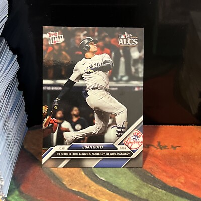 Juan Soto ALCS Winning HR - 2024 MLB Topps NOW #855 In Hand New York Yankees
