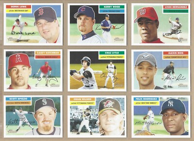 2005 TOPPS HERITAGE SP & VARIATIONS - PICK ANY SHORT PRINT(S) U WANT - FAST SHIP