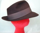 Unworn 1984 Indiana Jones Lucas Films Wool Fedora Hat, Stetson USA WPL4384 Sz XL — photo 4