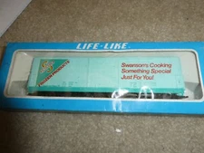 Vintage Life Like HO Scale Swanson Frozen Products Billboard Reefer Car NIB