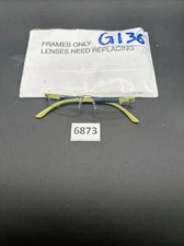 Silhouette Eyeglasses 6799 00 6050 7734 Green&Blue Rimless Austria