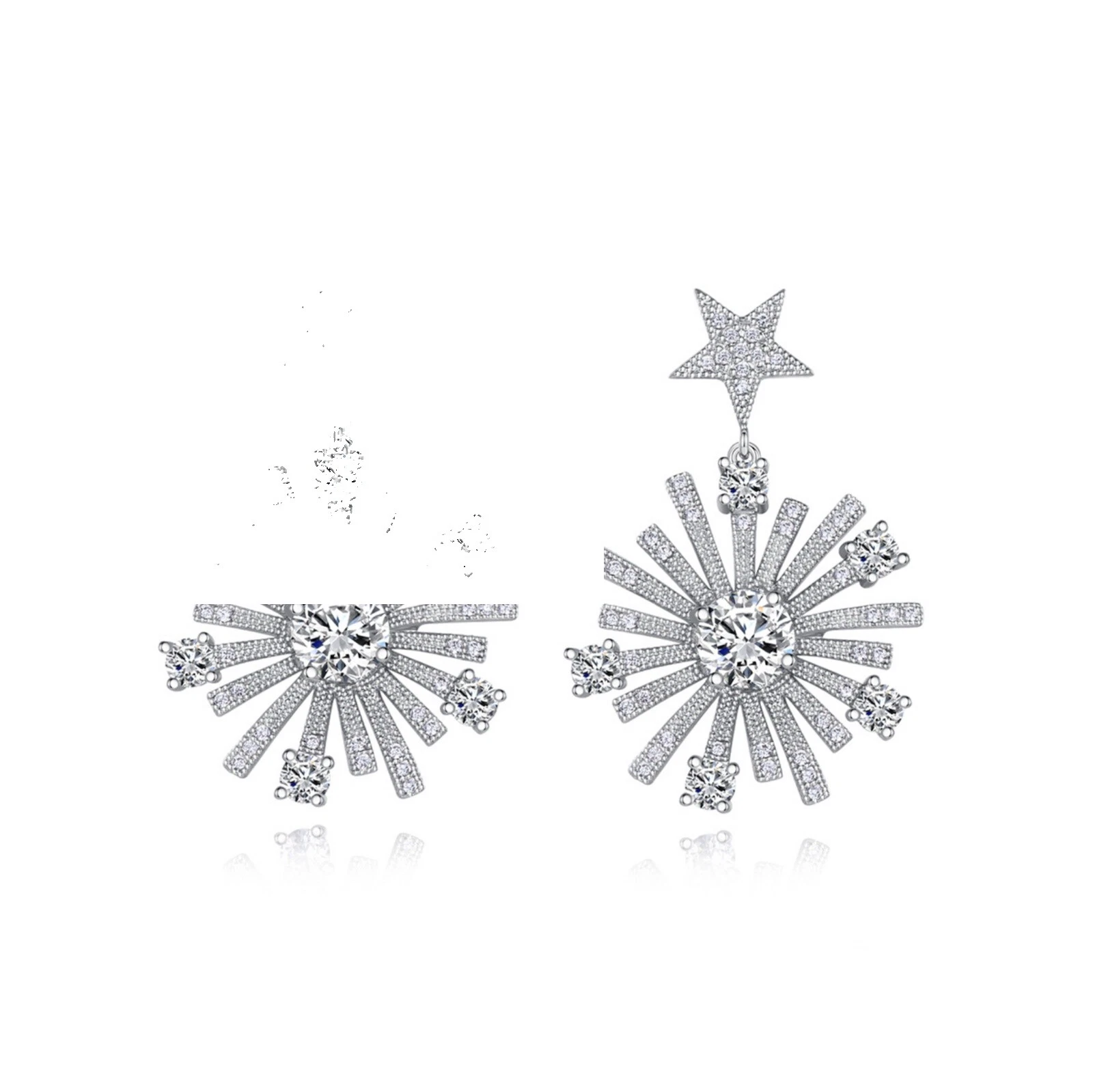 Cubic Zirconia Cartoon, TV & Movie Characters Fashion Earrings