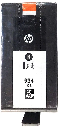 HP #934XL Black Ink Cartridge C2P23AN GENUINE