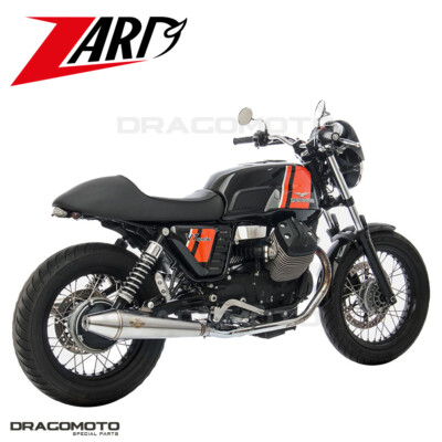 V7 II STONE MOTO GUZZI 2012 2013 ZARD Exhaust CONICAL RC