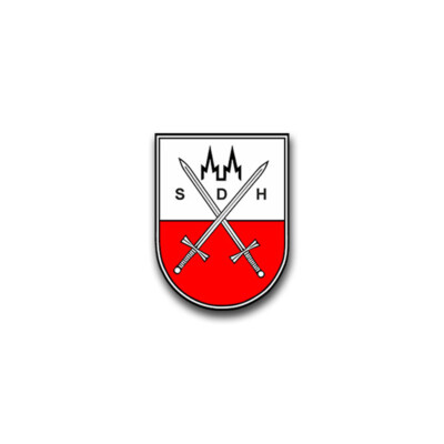 Aufkleber/Sticker Verbandswappen der Stammdienststelle des Heeres SDH 5x7cm A879