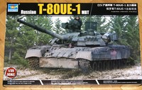 Trumpeter 09579 : Russian T-80UE-1 Mbt / Kit 1:35