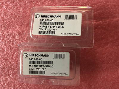 HIRSCHMANN 943 866-001 M-FAST SFP-SM/LC for RS32 Rail Switch