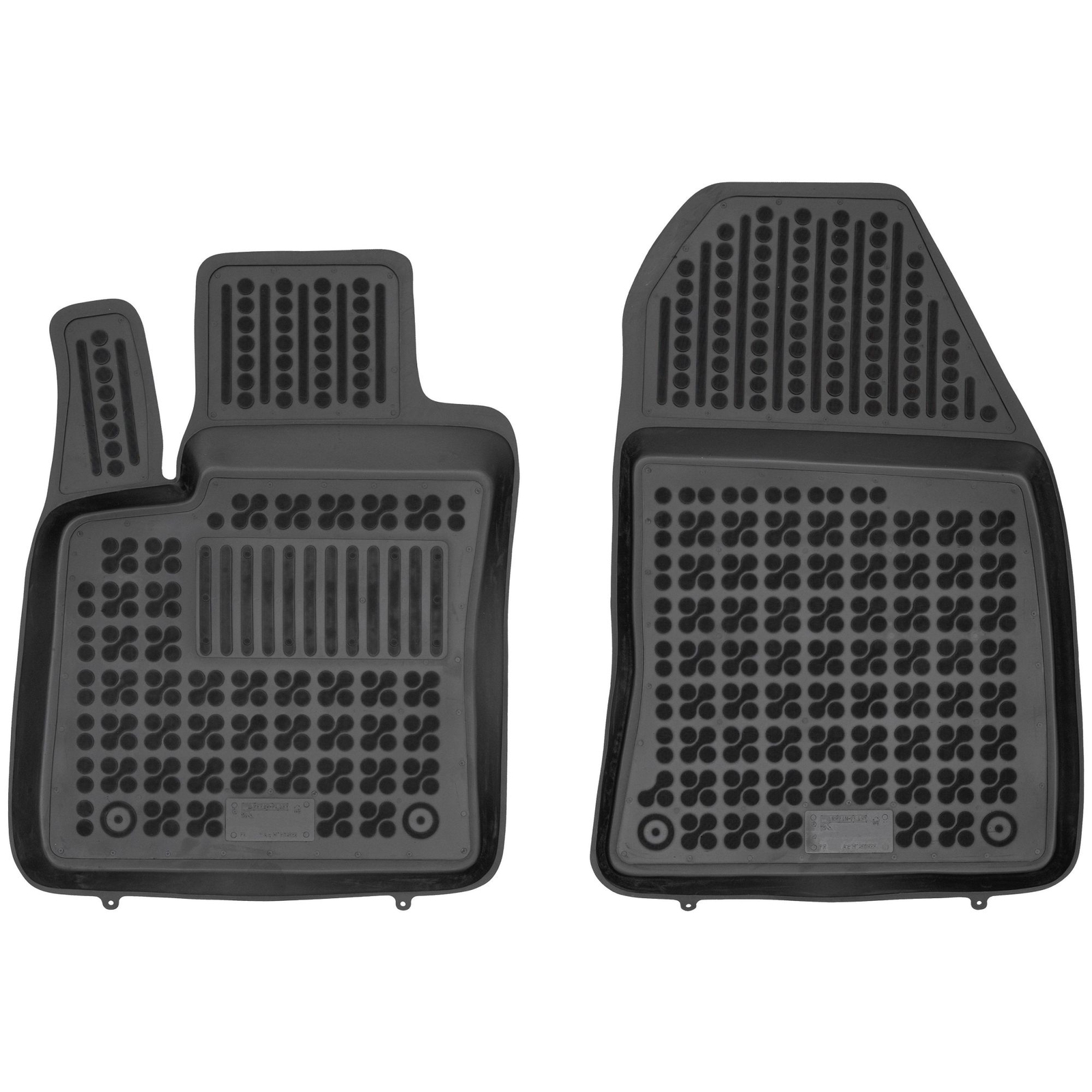 Tapis de sol en caoutchouc Rezaw-Plast noir pour Ford Transit Courier après 2014
