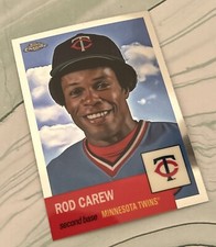 2022 Topps Chrome Platinum Anniversary Rod Carew Base #184 Minnesota Twins