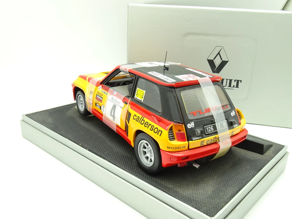 Universal Hobbies 1/18 - Renault 5 Turbo Calberson Ragnotti Tour de France 1980 - Image 2 of 3