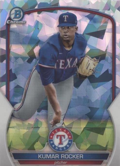 2023 Bowman - Chrome Prospects Kumar Rocker #BCP-39 Atomic Refractor ...