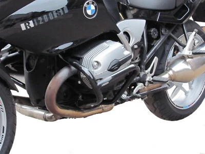 Crash Bars Pare carters Heed BMW R 1200 ST (2005-2010) - noir, protection moteur - Photo 1/2